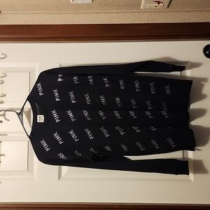 VICTORIA SECRET BLING LONG SLEEVE SHIRT OVERSIZE